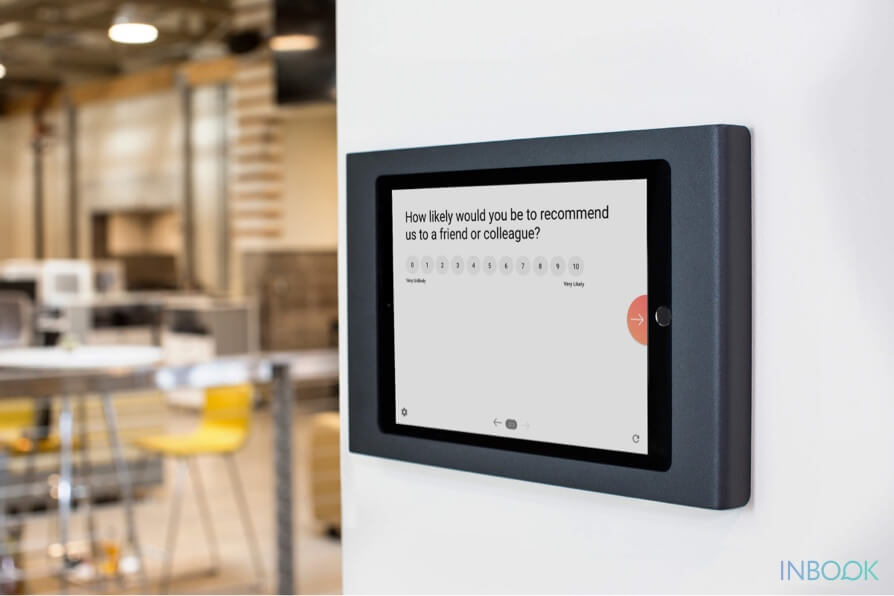 Inbook Wall Mounted Feedback Kiosk